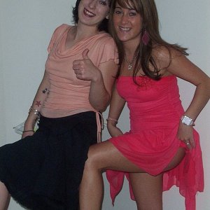 me on the right
