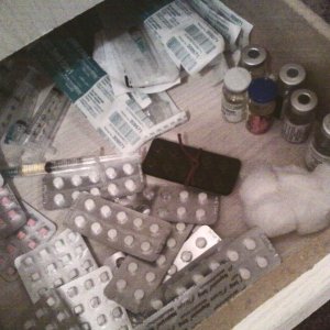 my gear that my Bro. had waitn on me when i got out of Army.