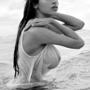 At the beach