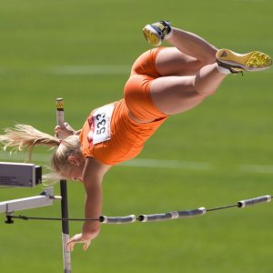 Flying through the air