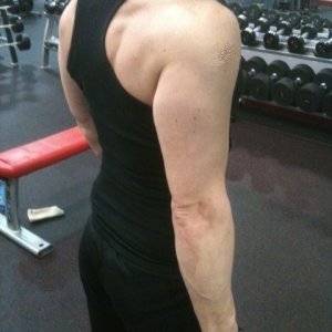 shoulder tricep