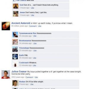 Facebook from the past 4