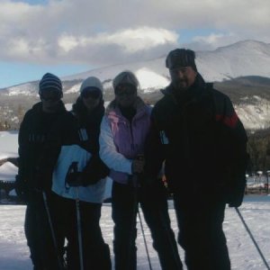 top of the Mnt in Breck 2010