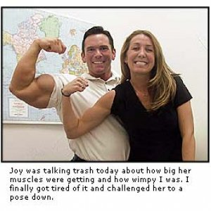 Pose down Jeff Willet vs some Chick