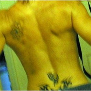 back