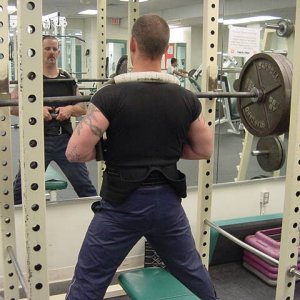 Front Squats with my Yoke