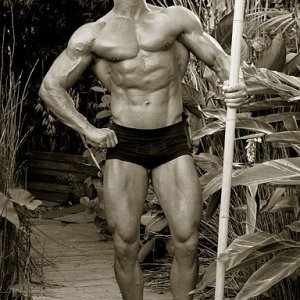 vintage style physique photo 2