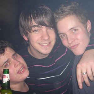 out with some lads