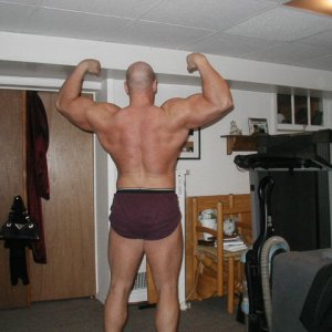from the back...