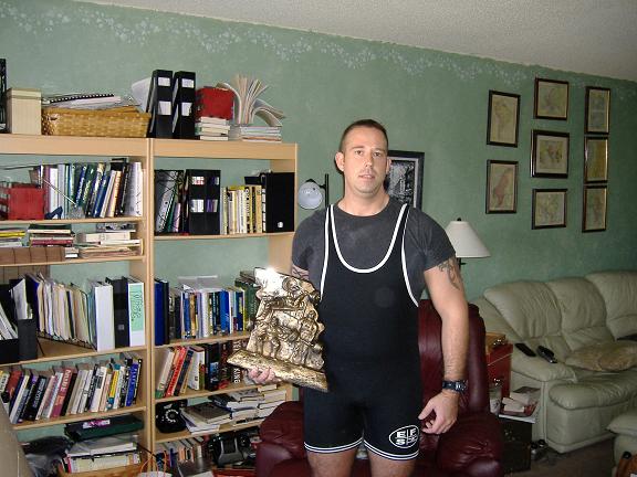1st place Powerlifting