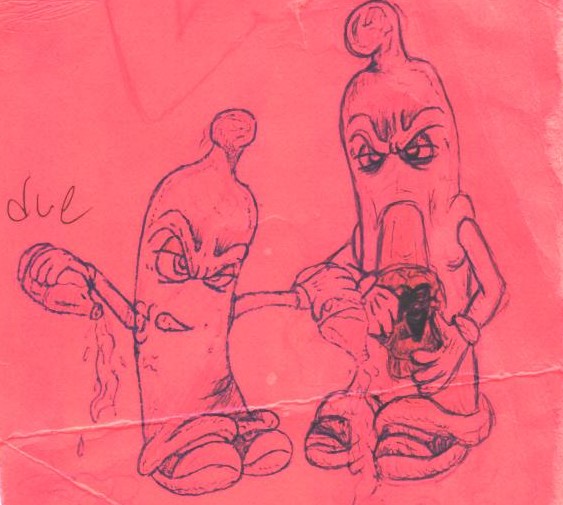 a crazy little drawing....