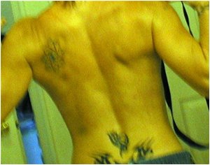 back