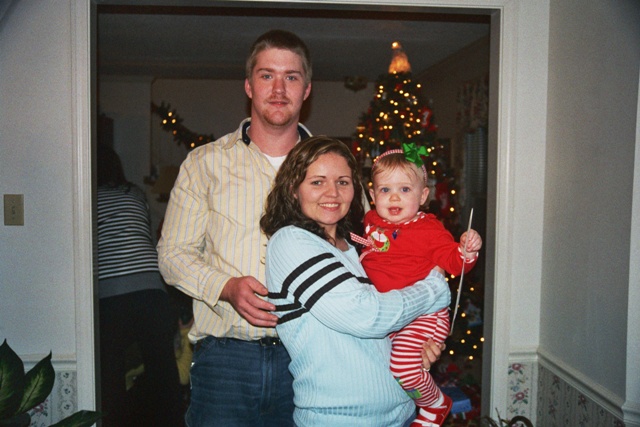 Cody, Maleah, and I on Christmas