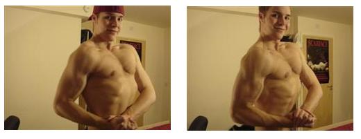 cutting progress (spring 06) - side chest