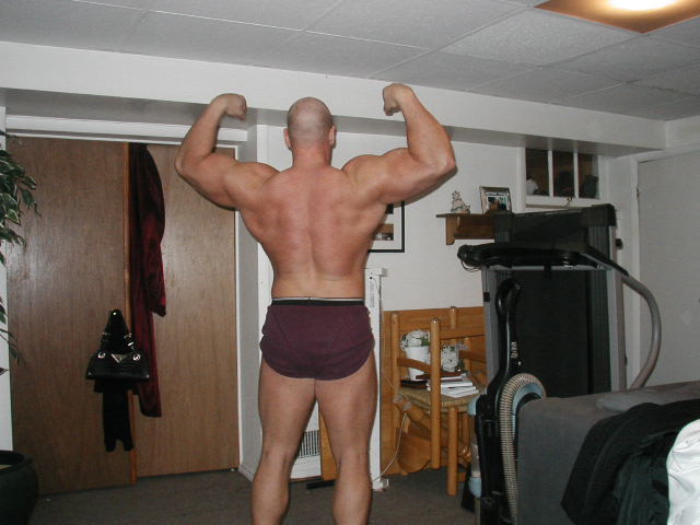from the back...