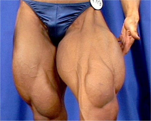 huge thighs