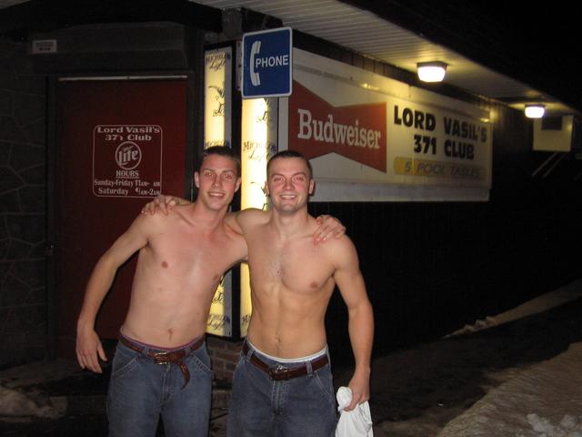 Long night drinking in Sub Freezing temps