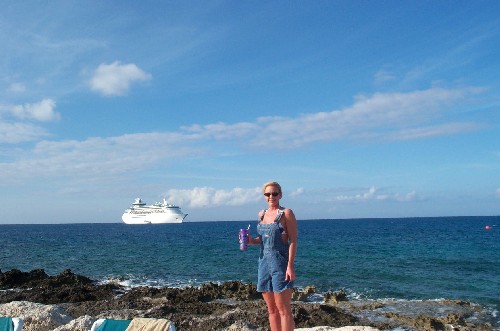 ME at Cococay, Bahamas