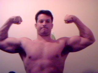 My attempt at flexing...