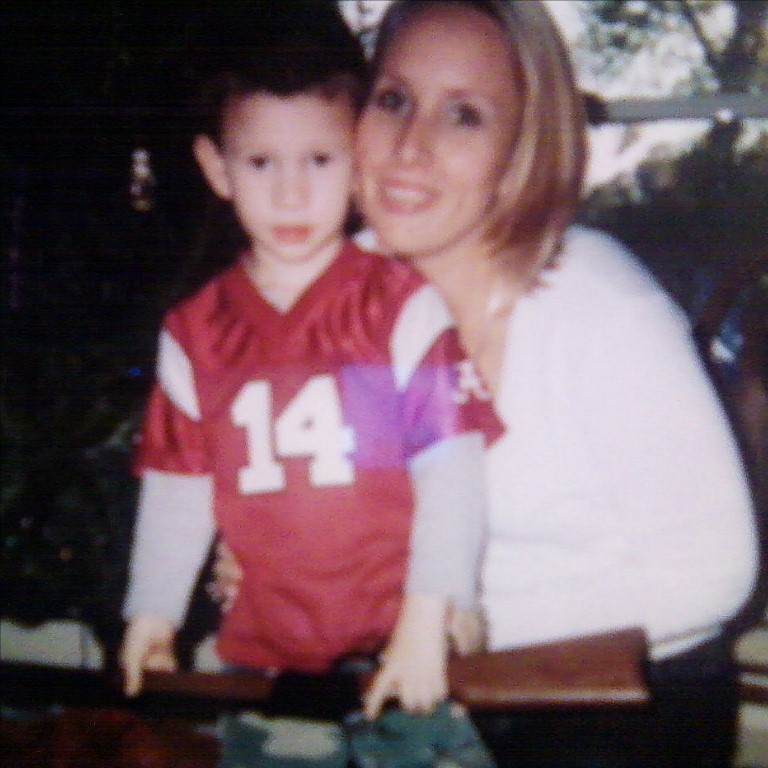 my wife,and our youngest boy