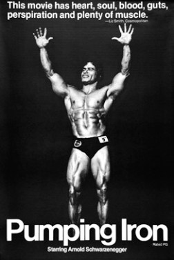pumping iron movie poster