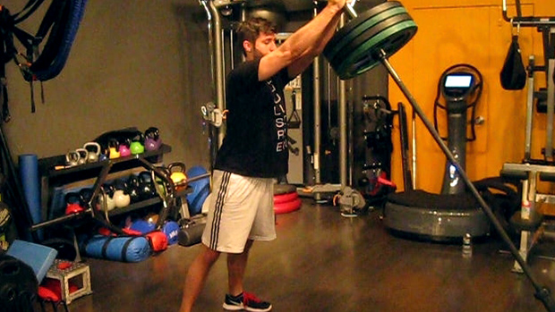 Landmine Thruster Top