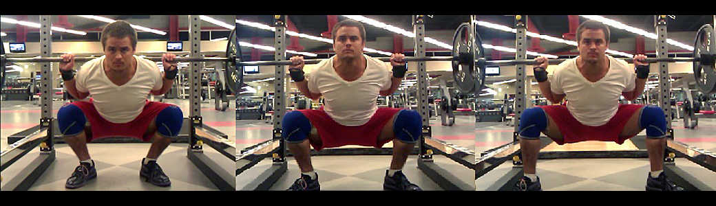 You can see that stance width, hip abduction (knees out), and foot angle all impact what the final product looks like.