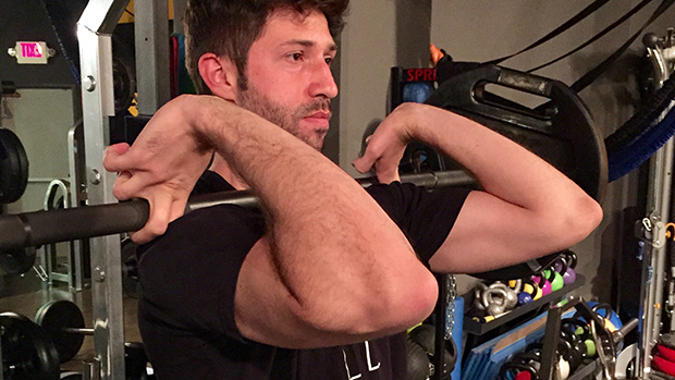 Rack Position Fingers Off Bar