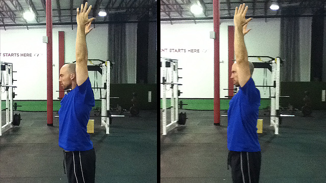 Standing Shoulder Flexion Comparison