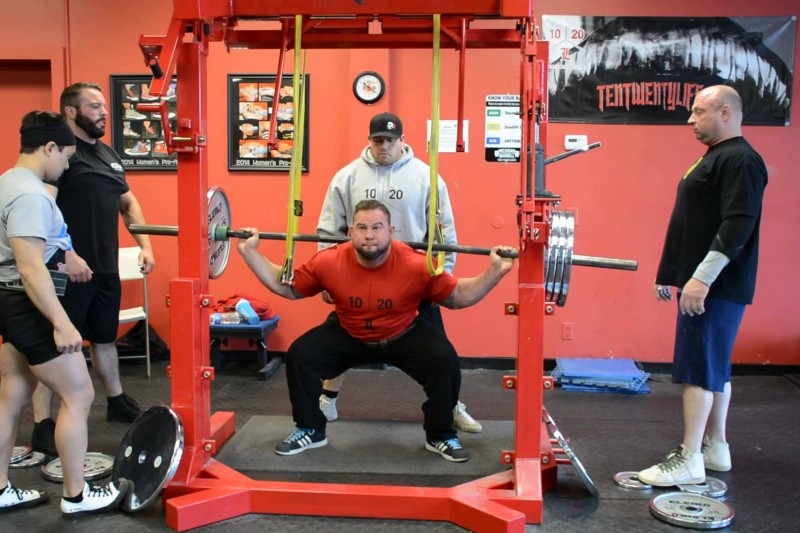 Powerlifter Brian Carroll