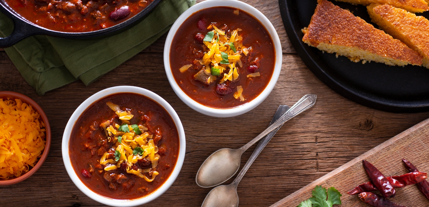 plant based meals cheesy chili