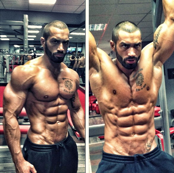 This guy is shredded!