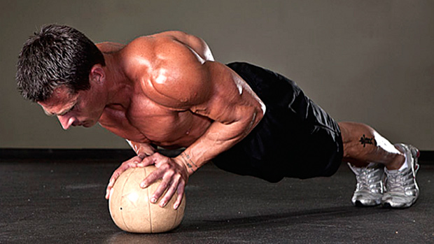 Med Ball Push-Up