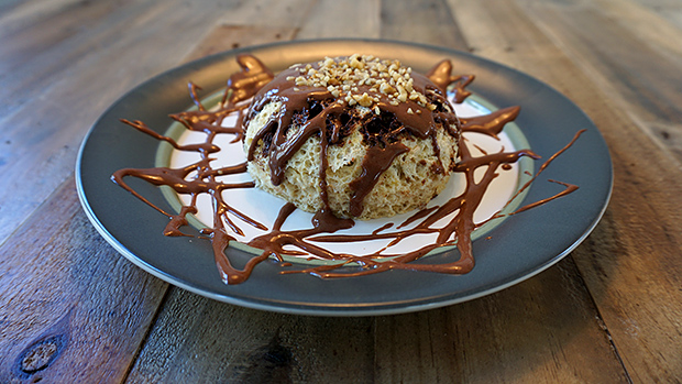 Chunky Monkey Protein Cake