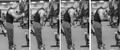 Cable rope pushdown