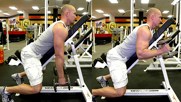 Reverse Incline Hammer Curl