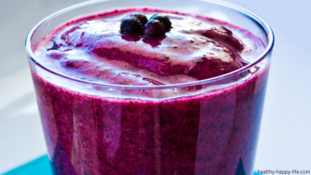 blueberry-shake