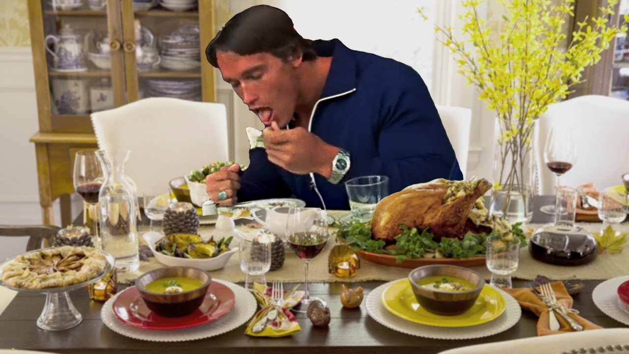 arnold eating