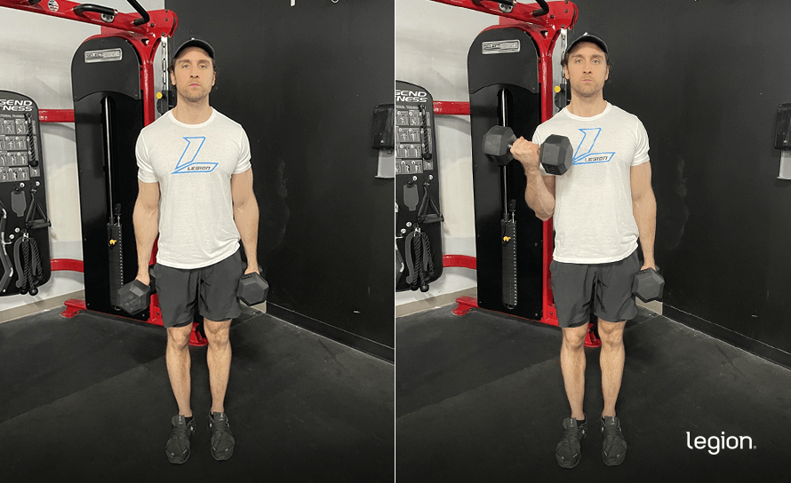 Alternating Dumbbell Curl