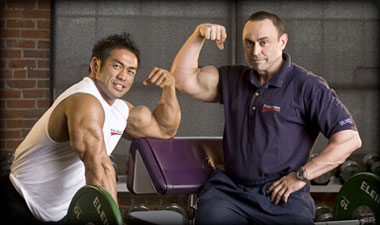 IFBB pro Hidetada Yamagishi and the Master Blaster