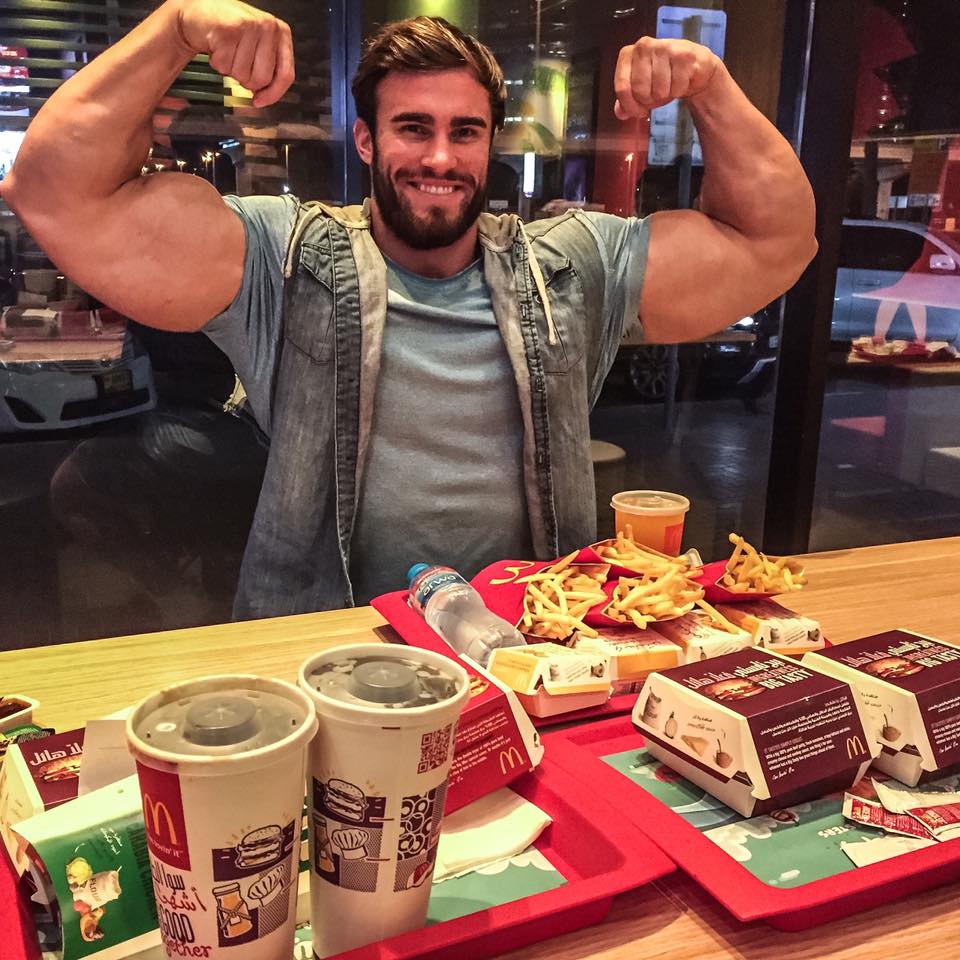 bodybuilder mcdonalds