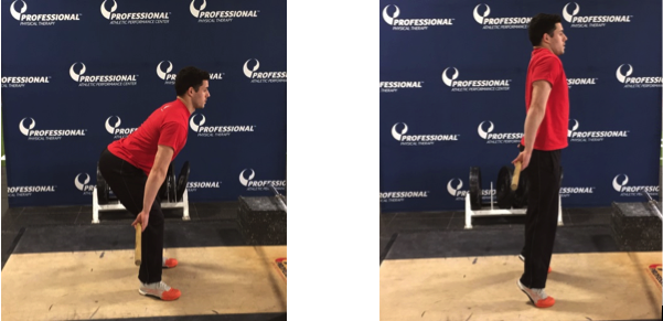 Figure 1 The Starting Position                                             Figure 2 The Exercise Execution