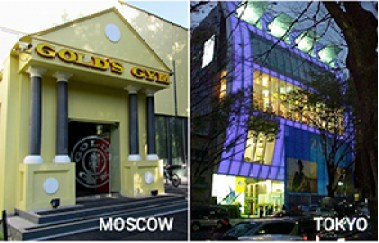 gold's gym moscow tokyo