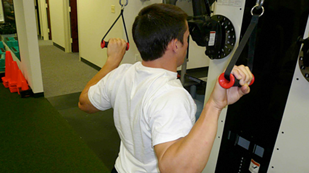 Pivot prone pulldown