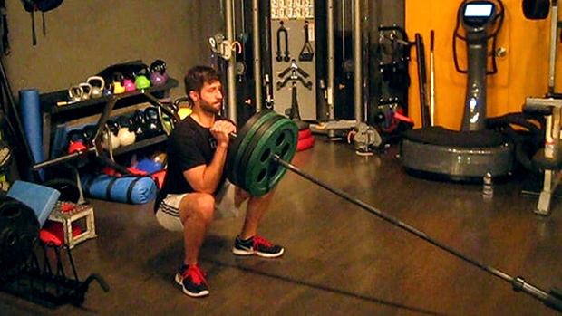 Landmine Squat