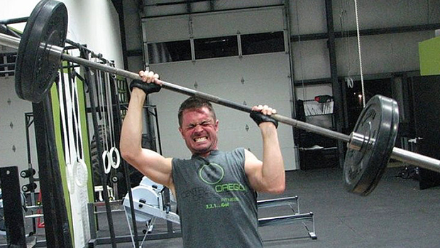 Falling Barbell