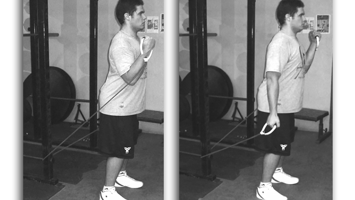 High-Speed Curl with elastic tubing