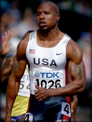 Olympic sprinter Leonard Scott