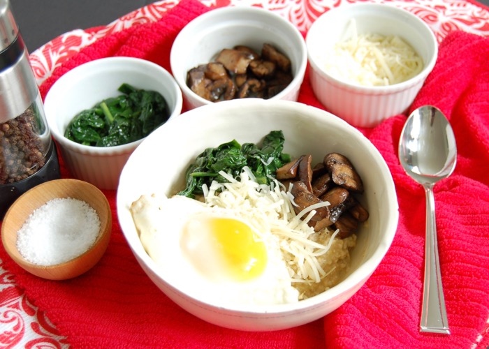 Savory Oatmeal Bowl Savory Oatmeal Bowl