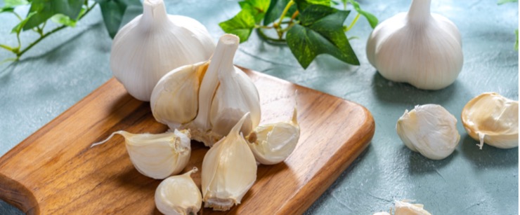 best foods for cold season: garlic cloves best foods for cold season: garlic cloves